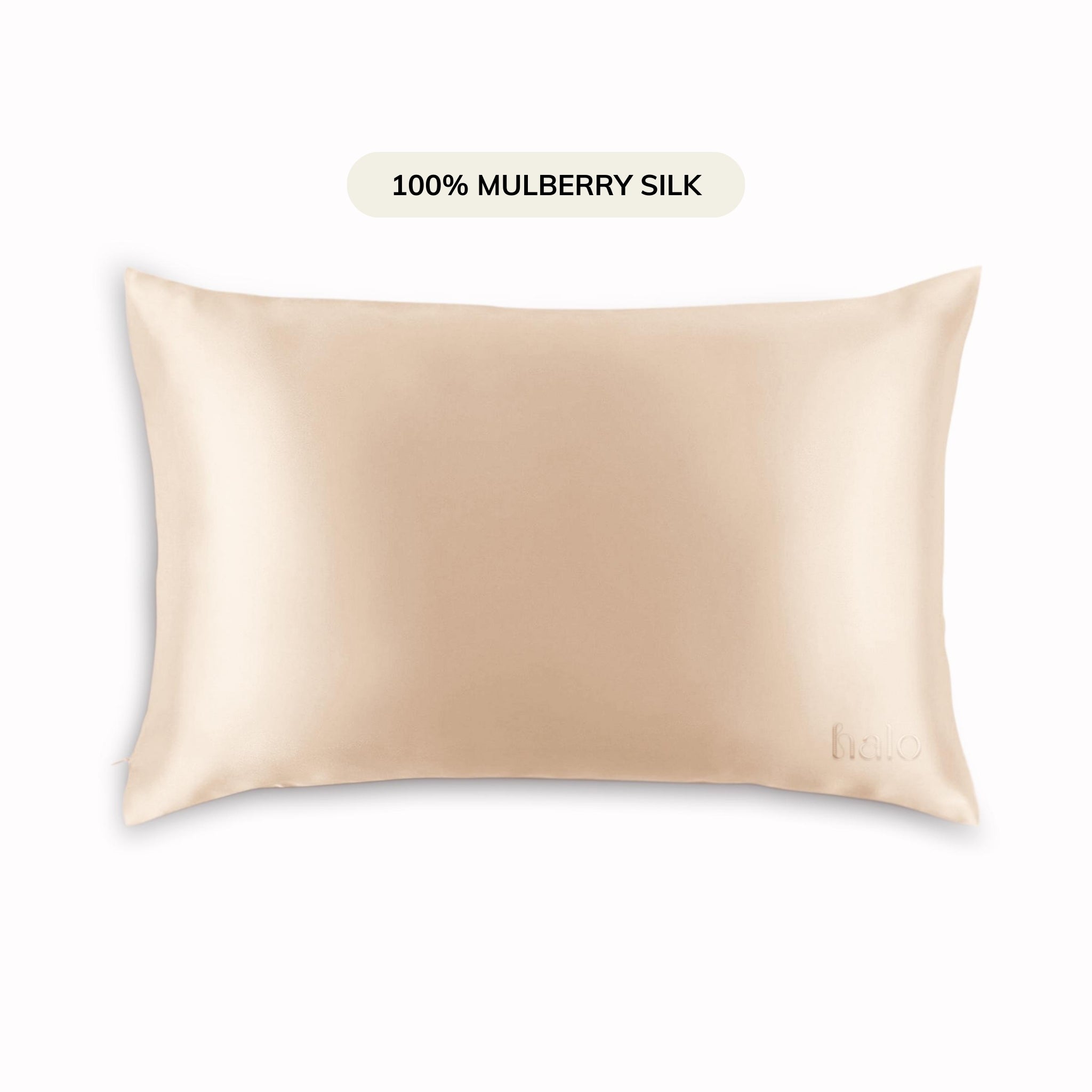 Clear Skin Silk Pillowcase - Champagne