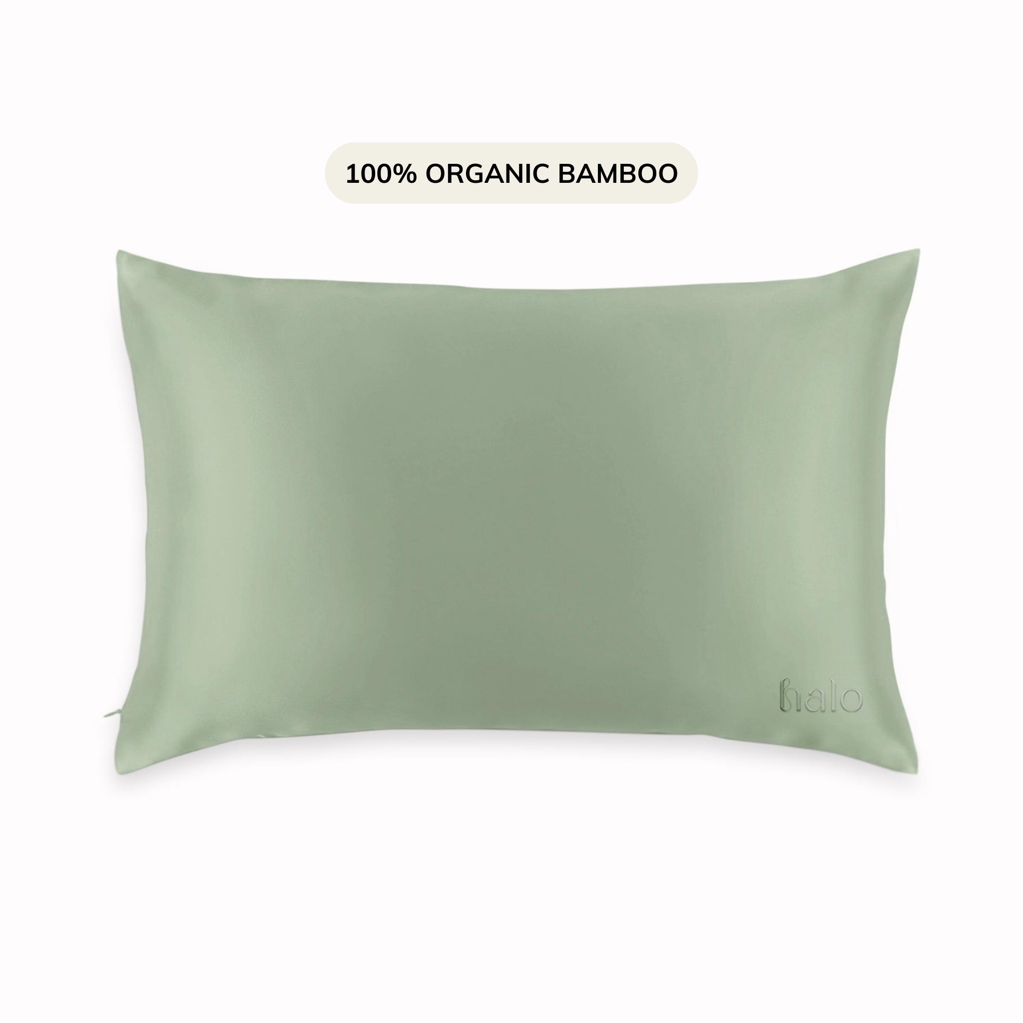 Clear Skin Bamboo Pillowcase - Sage