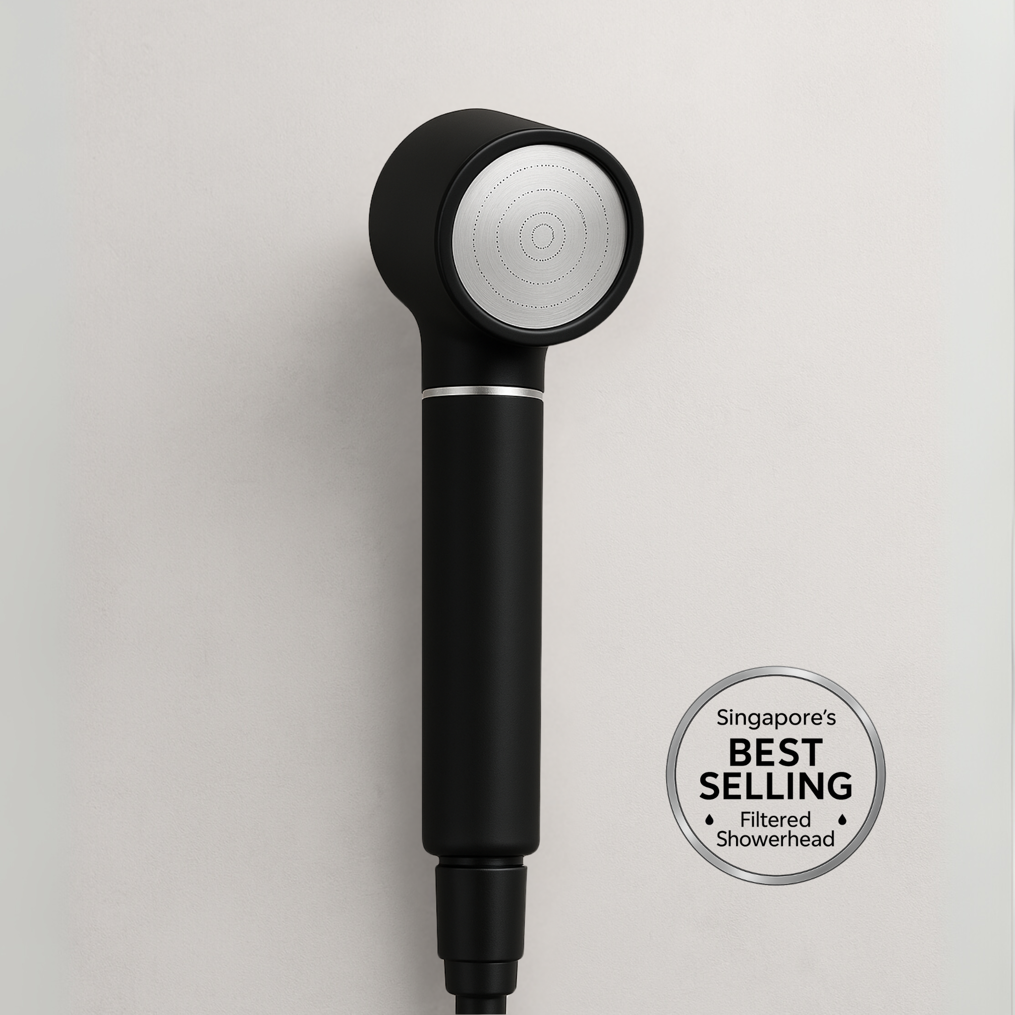 Filtered Showerhead - Matte Black