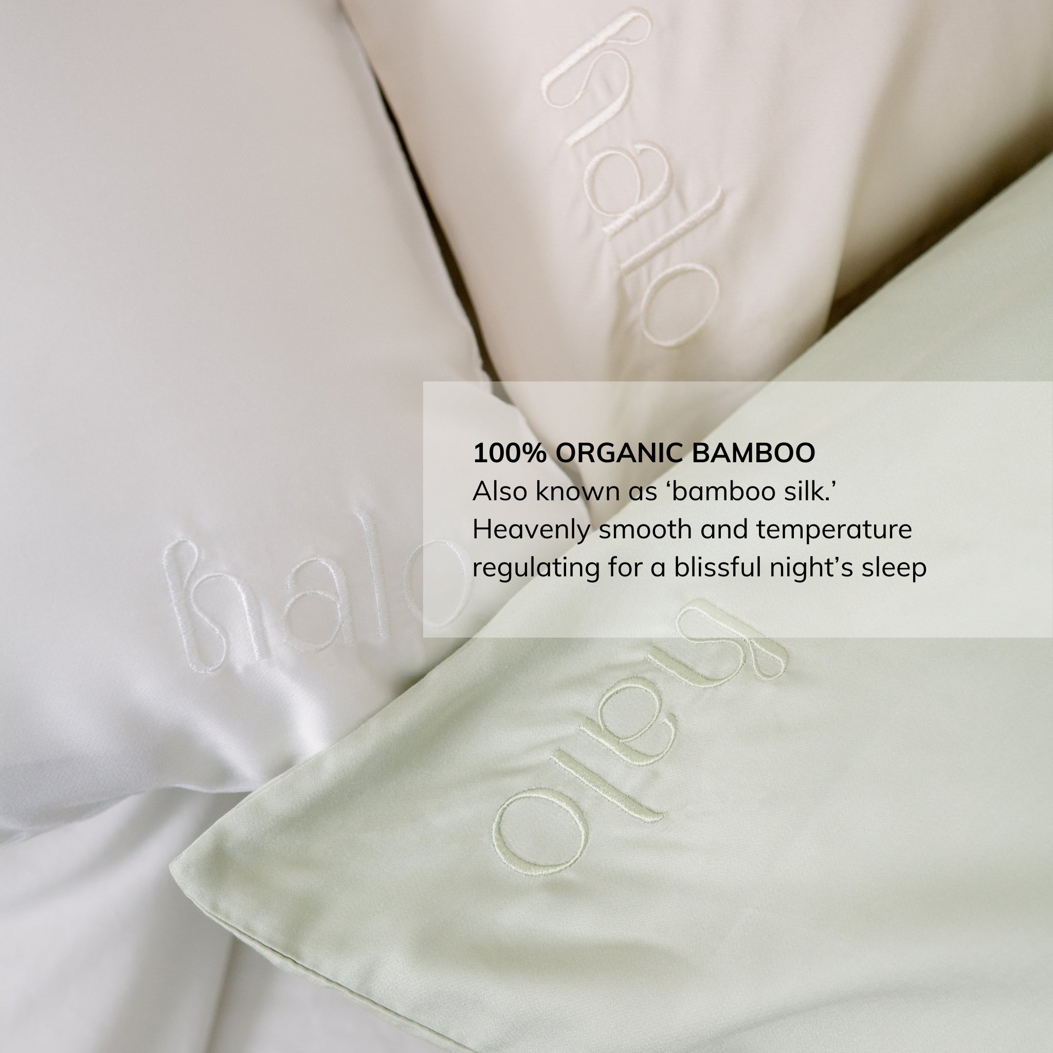 Clear Skin Bamboo Pillowcase - Champagne